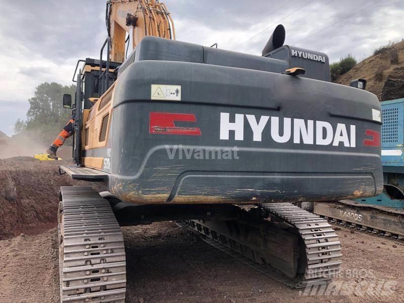 Hyundai HX520L Bandgrävare