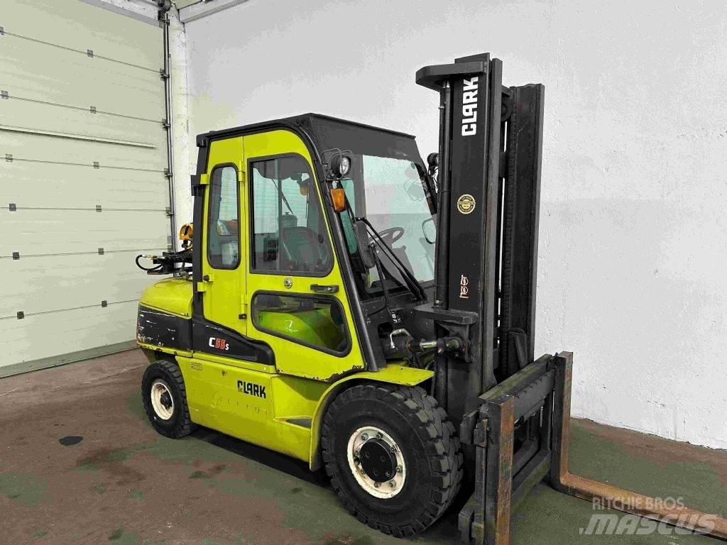 Clark C55SL Gasolmotviktstruckar