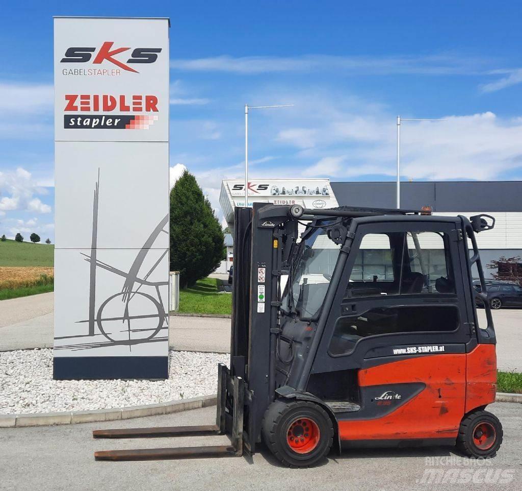 Linde E35HL-01 Elmotviktstruckar