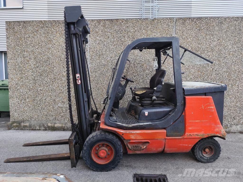 Linde E40P Elmotviktstruckar