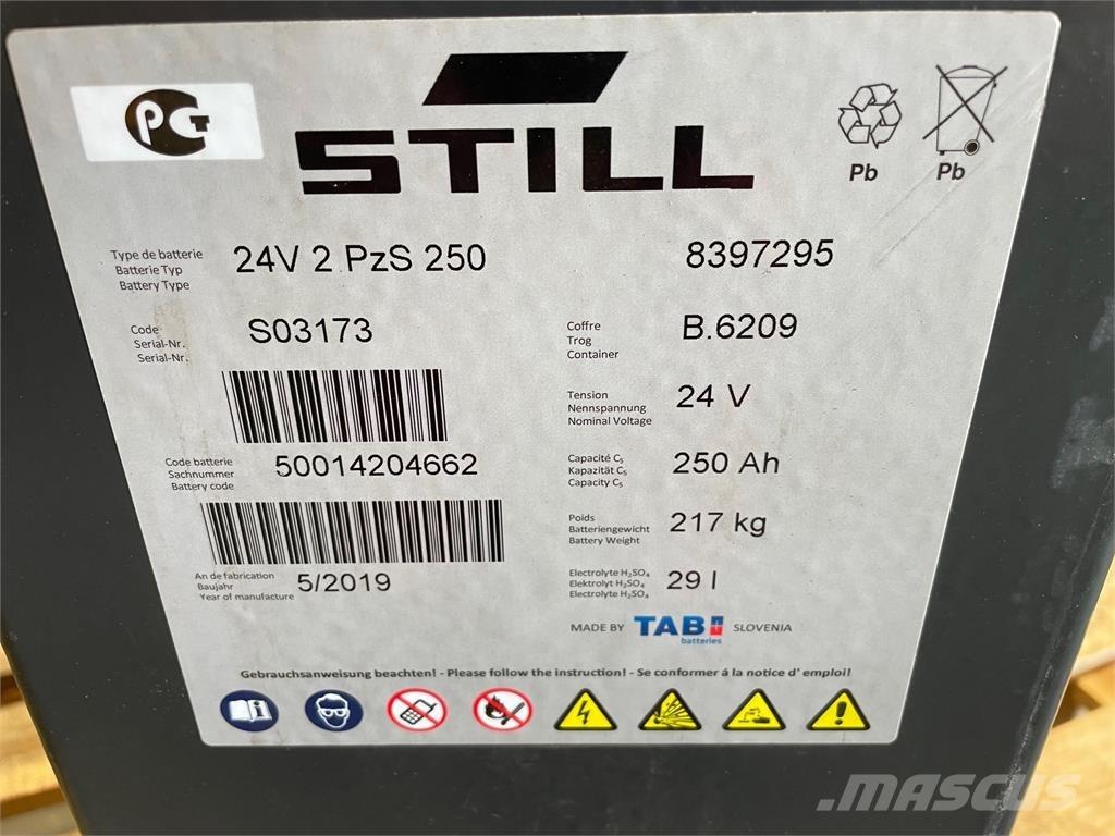  24 Volt I 2PzS 250 Övriga motviktstruckar