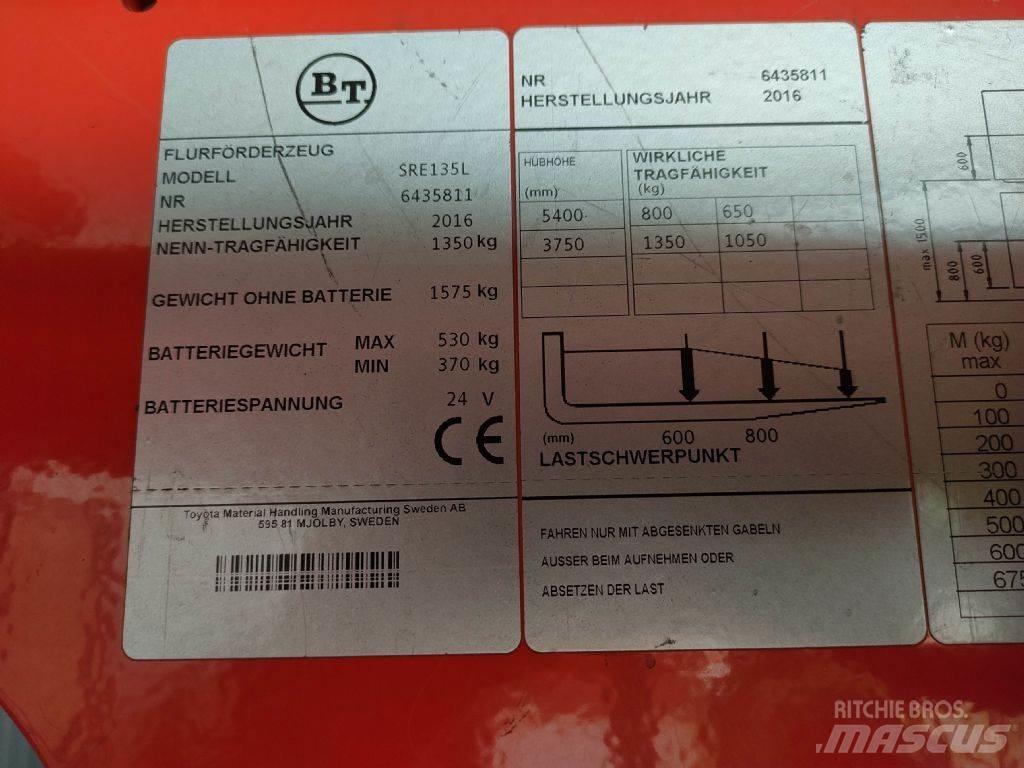BT SRE 135L Elmotviktstruckar
