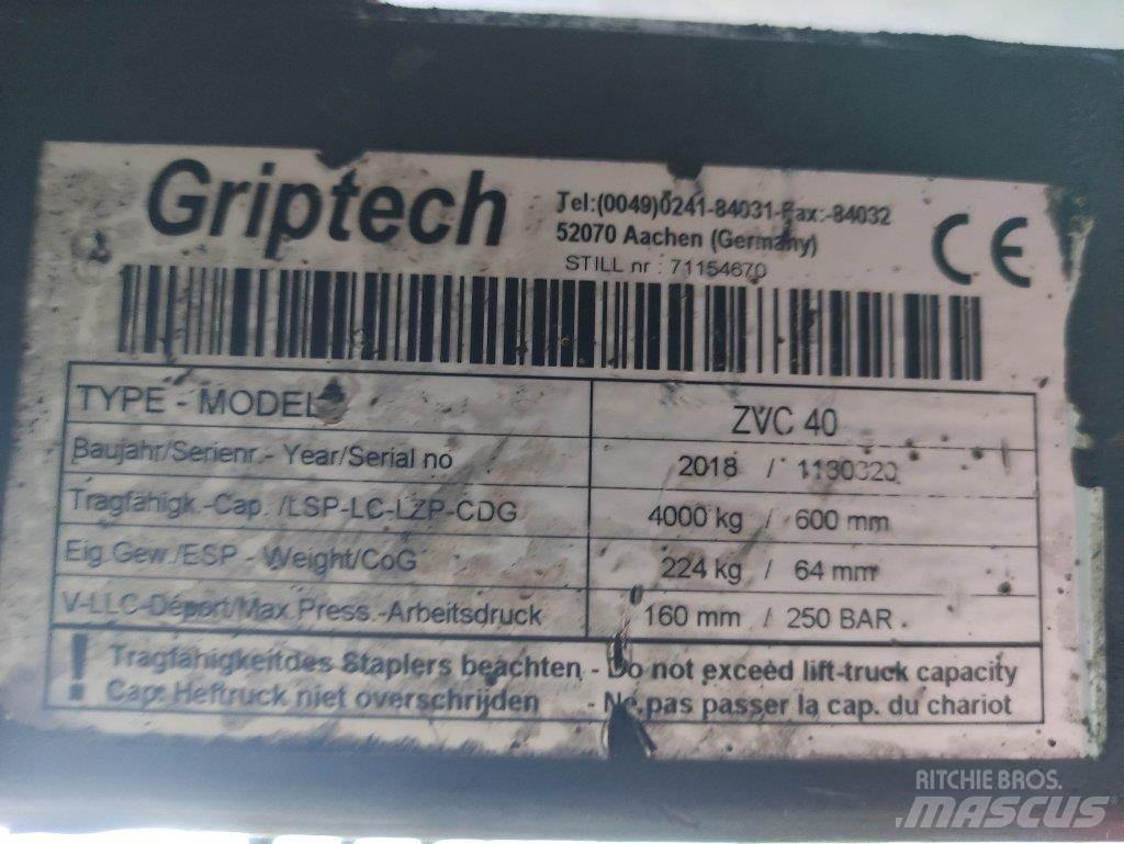 Griptech ZVC 40 Materialhantering - Övriga