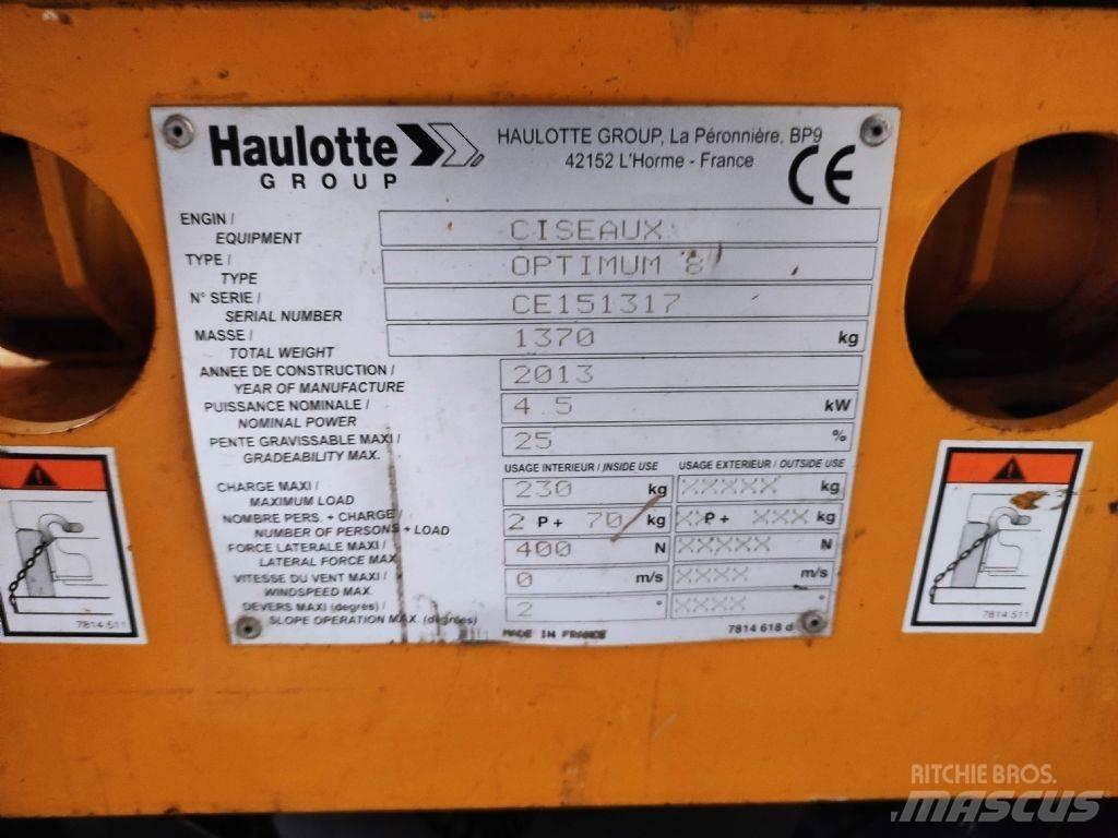 Haulotte OPTIMMM8 Saxliftar