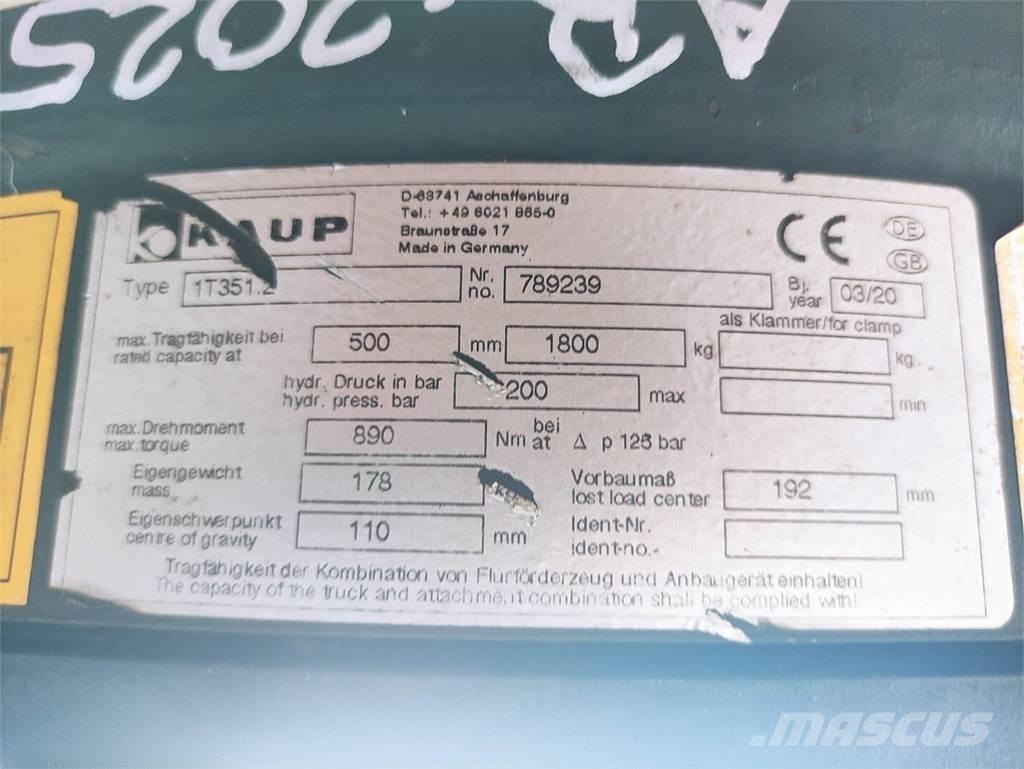 Kaup 1T351.2 Materialhantering - Övriga