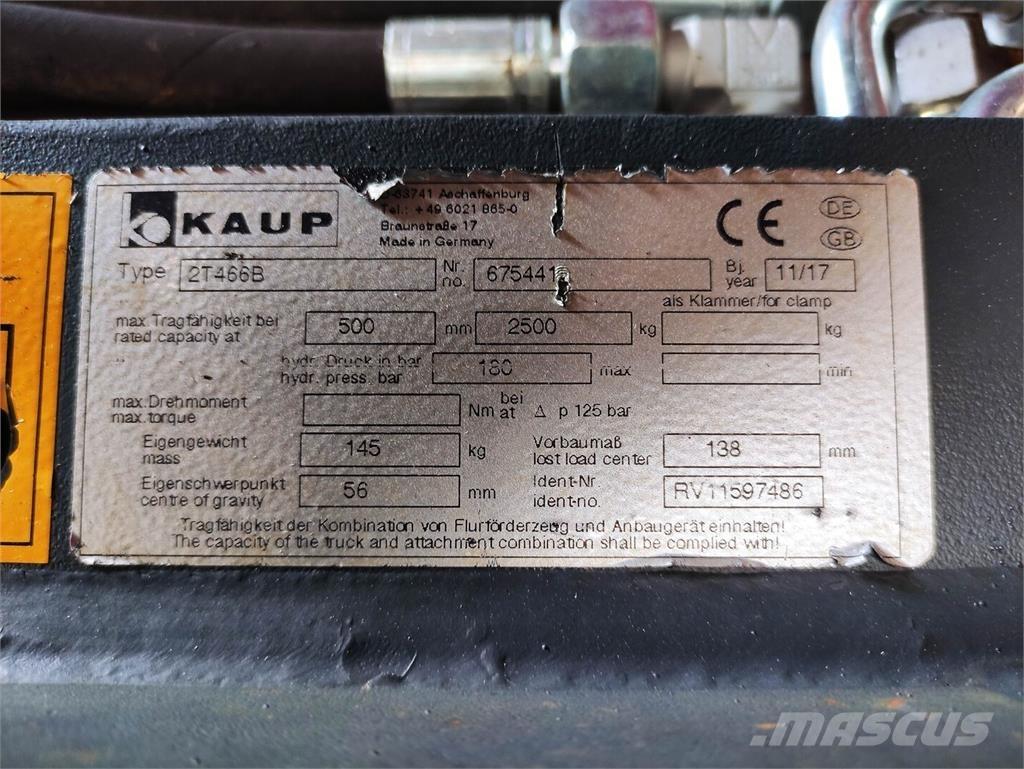 Kaup 2T466B Materialhantering - Övriga