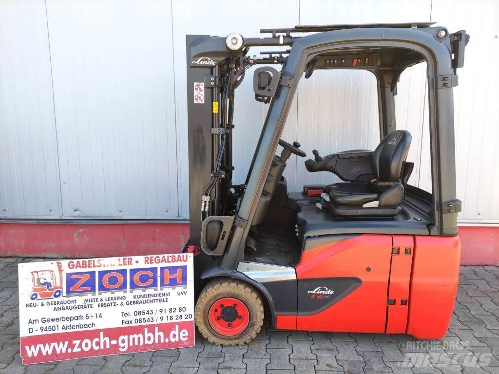 Linde E16C-02-386 EVO Elmotviktstruckar
