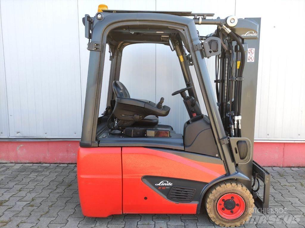 Linde E16C-02-386 EVO Elmotviktstruckar