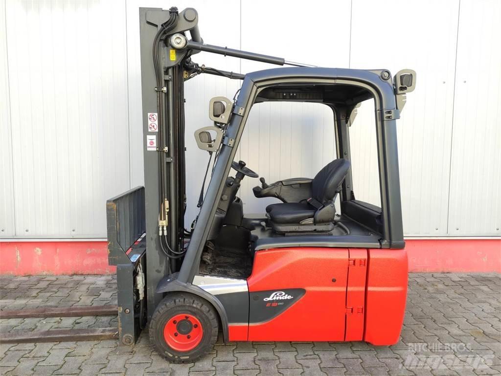 Linde E18-02-386 (LACK NEU) Elmotviktstruckar