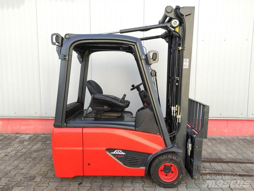 Linde E18-02-386 (LACK NEU) Elmotviktstruckar