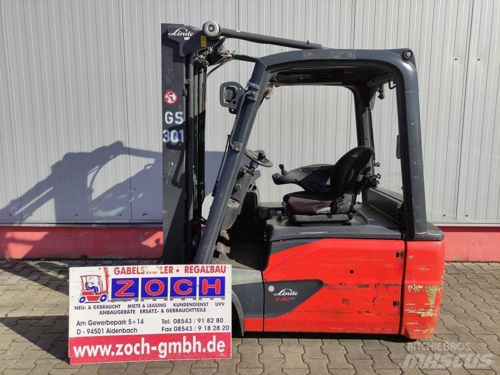 Linde E20L-02-386 Elmotviktstruckar