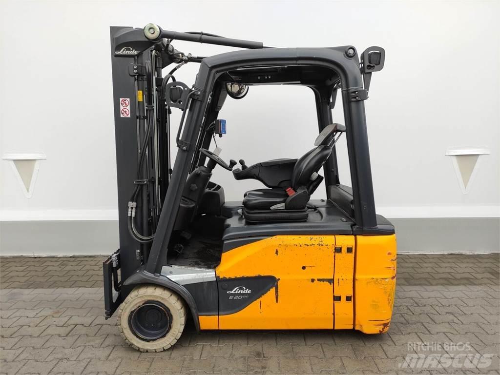 Linde E20L-02/386 EVO Elmotviktstruckar