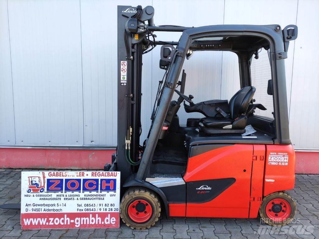 Linde E20P-02-386 EVO Elmotviktstruckar