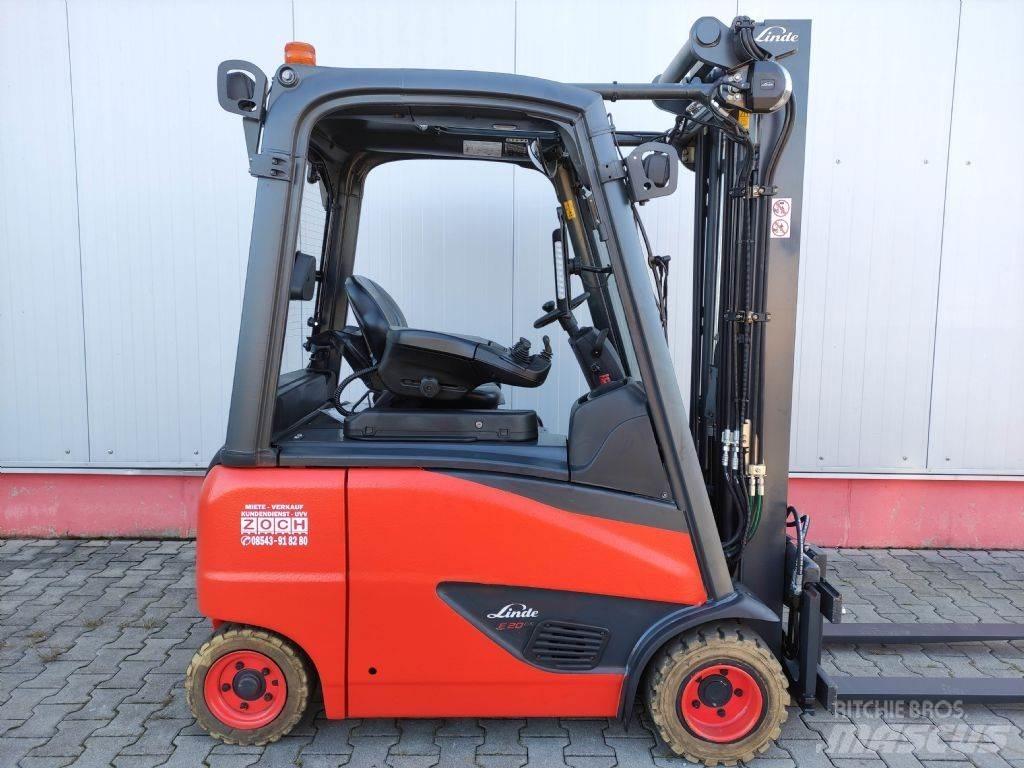 Linde E20P-02-386 EVO Elmotviktstruckar