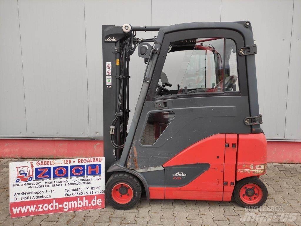 Linde E20PH-02-386 EVO Elmotviktstruckar