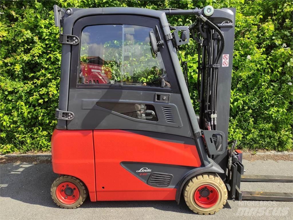 Linde E20PH-02-386-EVO Elmotviktstruckar