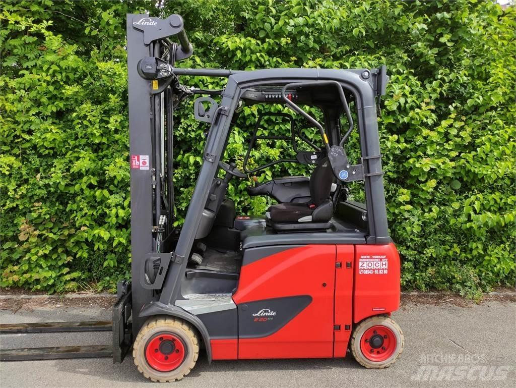 Linde E20PH-02-386-EVO Elmotviktstruckar