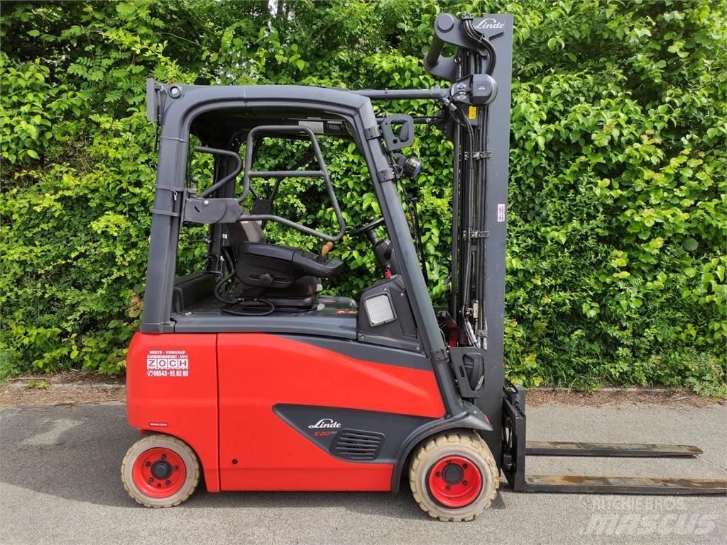 Linde E20PH-02-386-EVO Elmotviktstruckar