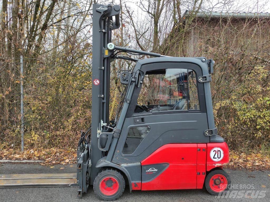 Linde E20PL-02-386 EVO Elmotviktstruckar