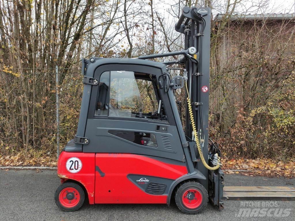 Linde E20PL-02-386 EVO Elmotviktstruckar