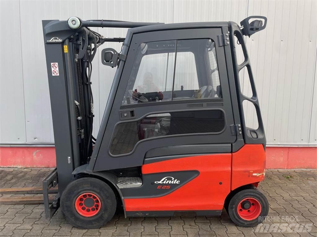 Linde E25-01-387 Elmotviktstruckar