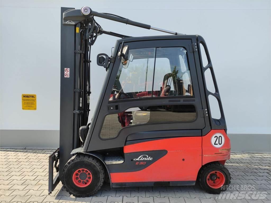 Linde E30L/387 Elmotviktstruckar