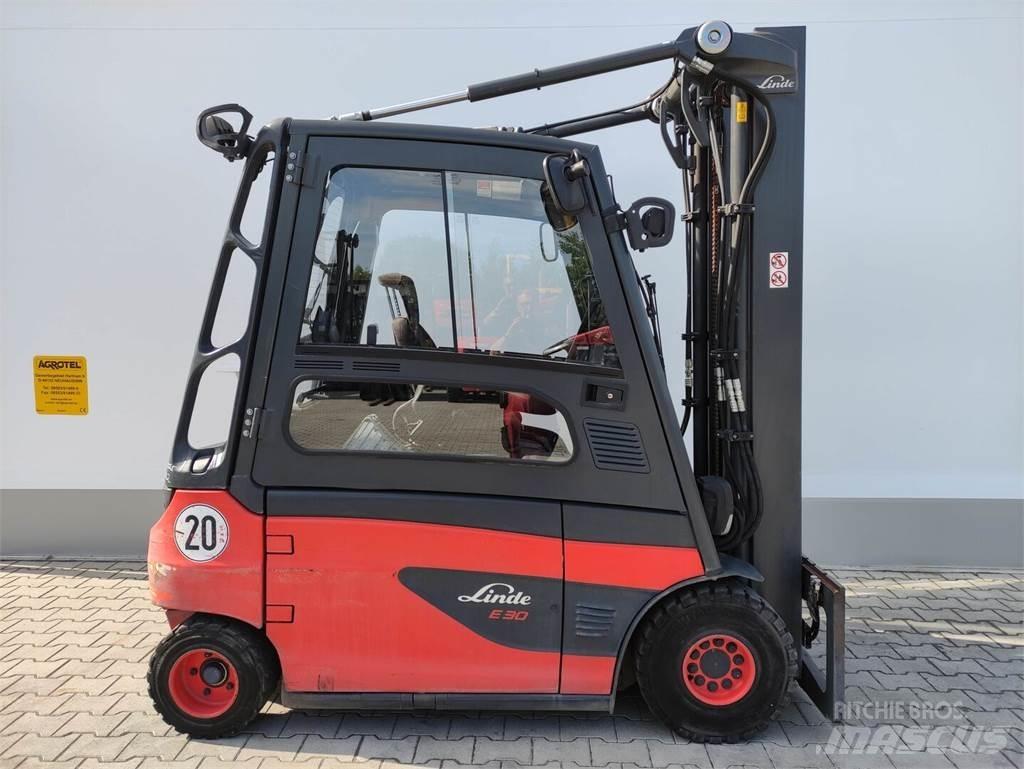 Linde E30L/387 Elmotviktstruckar