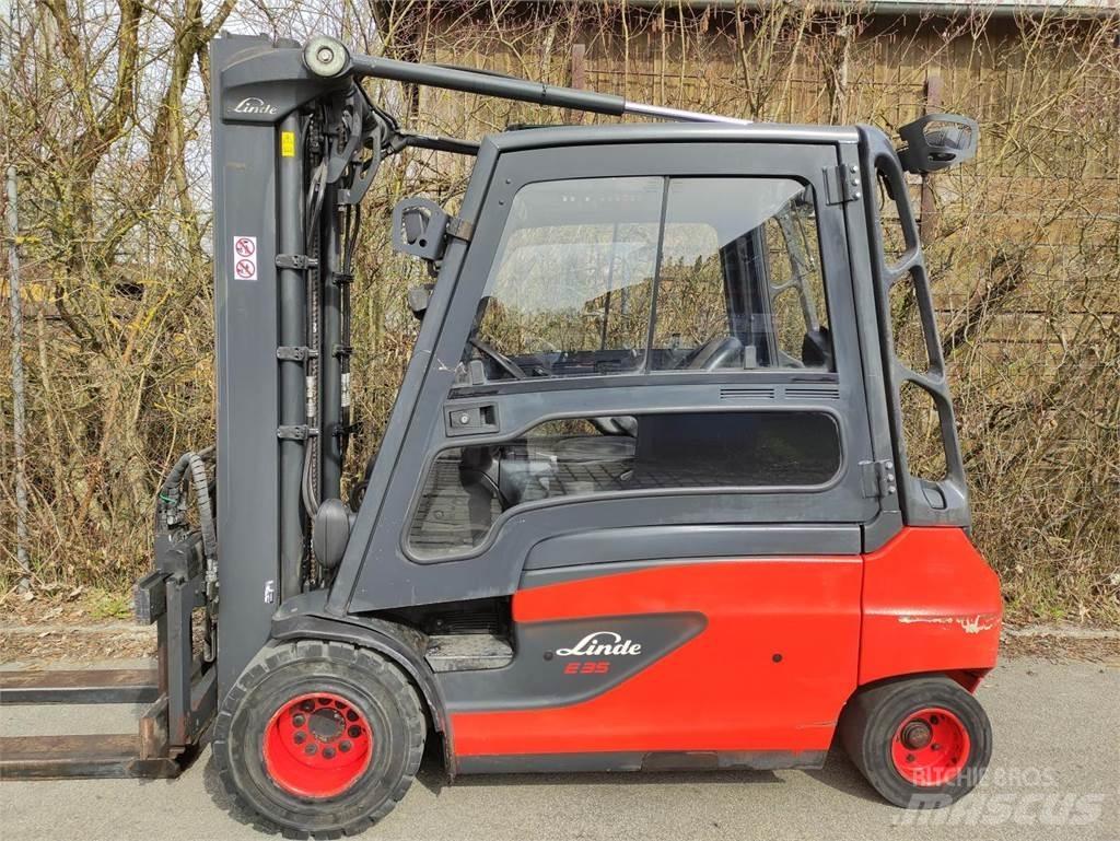 Linde E35L-01-387 Elmotviktstruckar