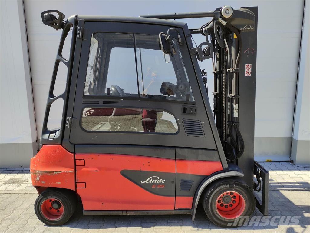 Linde E35L-01-387 Elmotviktstruckar