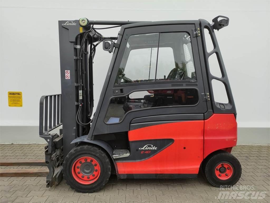 Linde E40H-01/600-388 Elmotviktstruckar