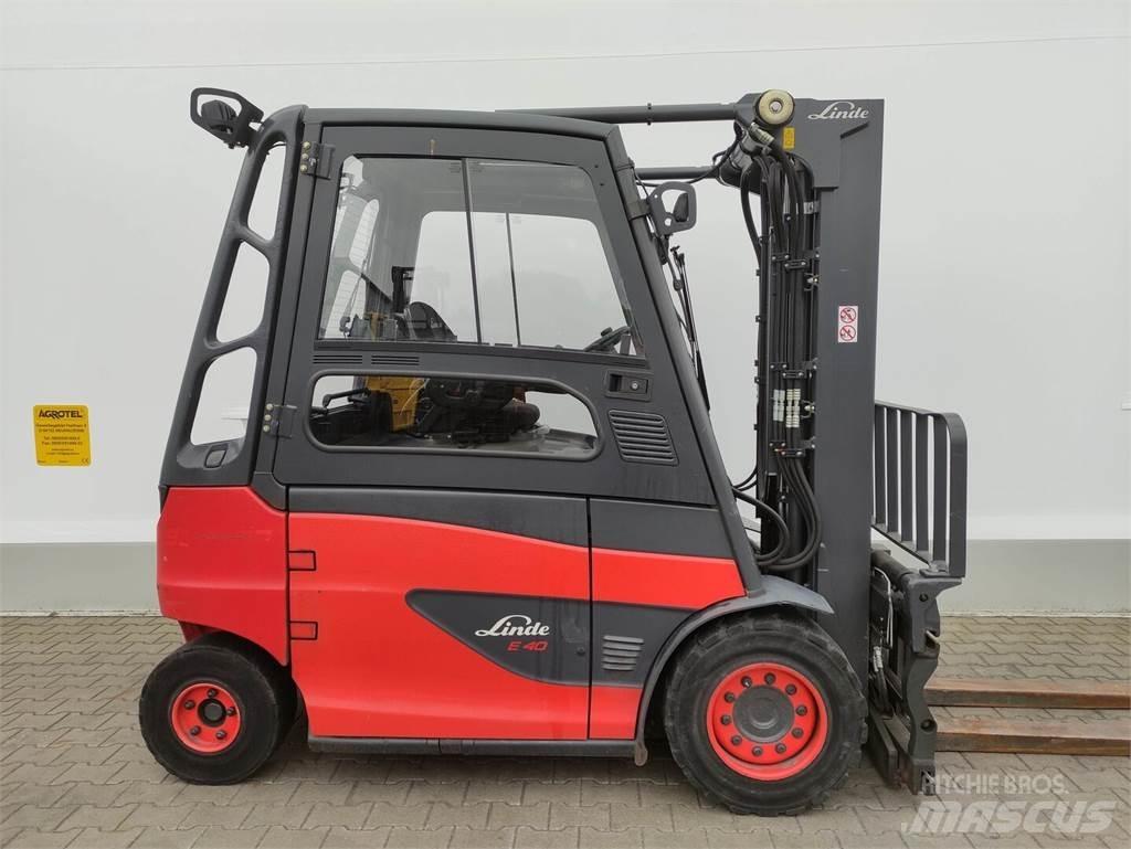 Linde E40H-01/600-388 Elmotviktstruckar