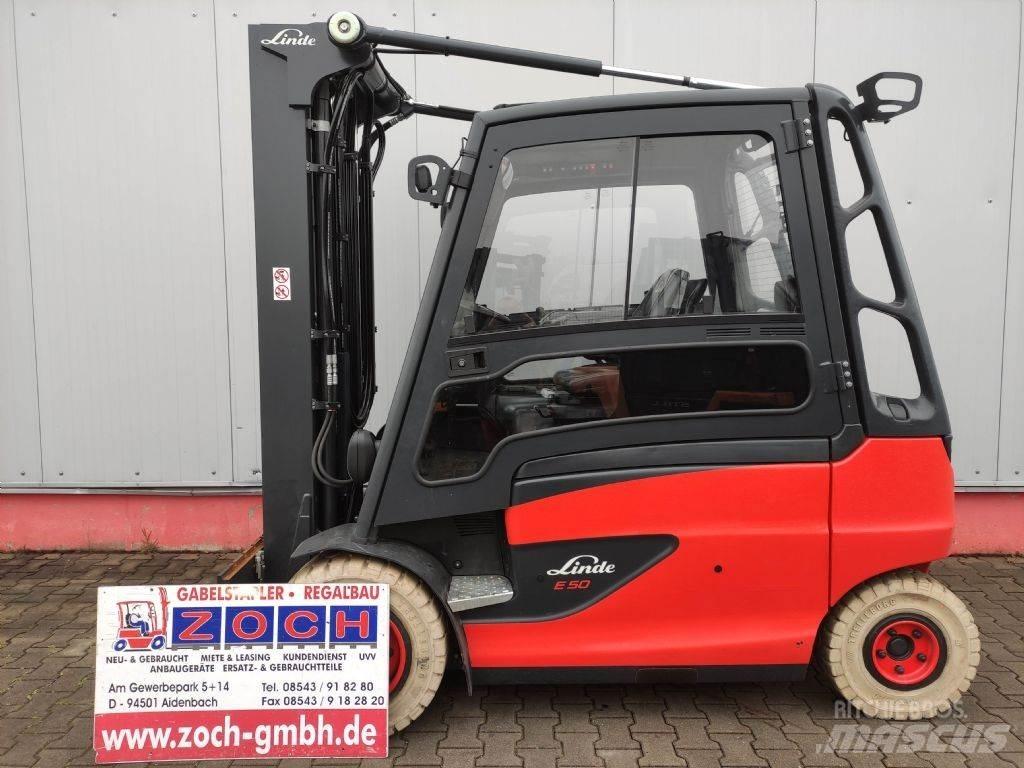 Linde E50HL-01-388 Elmotviktstruckar