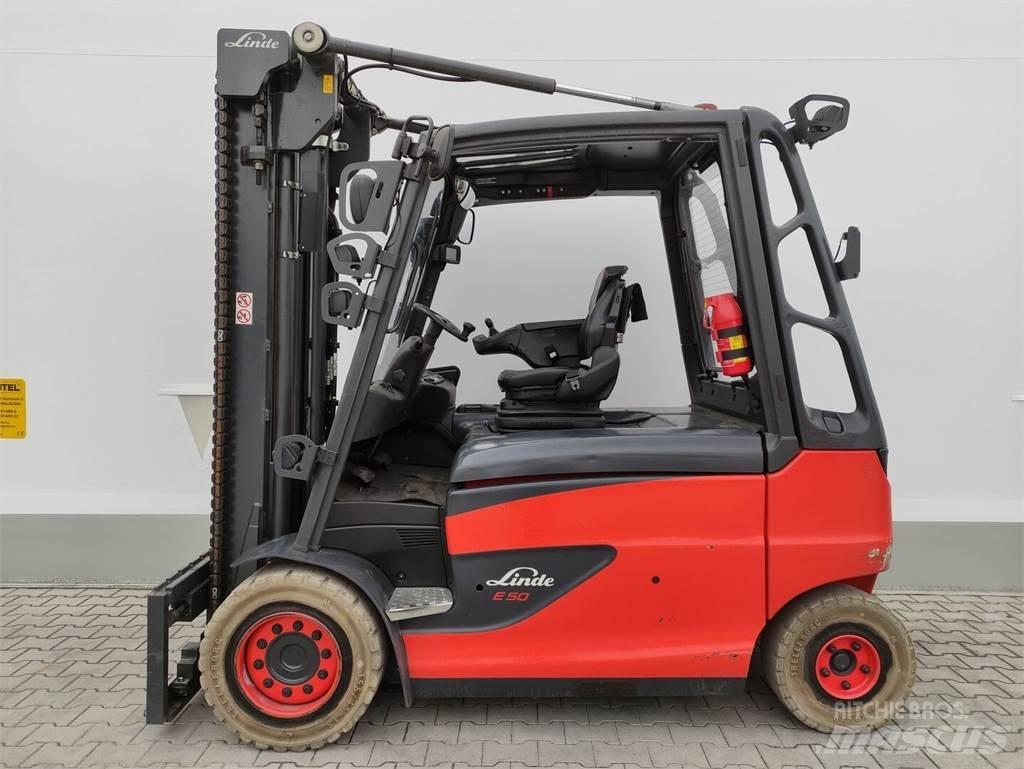 Linde E50HL-01-388 Elmotviktstruckar
