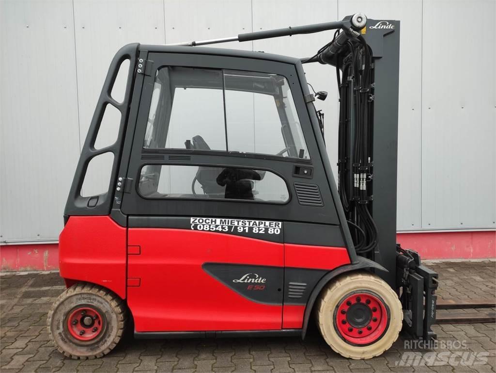 Linde E50HL-01-600 Elmotviktstruckar