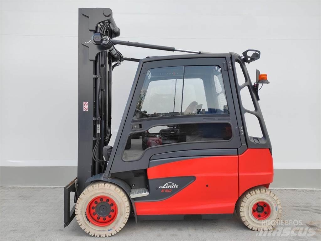 Linde E50HL-388 Elmotviktstruckar