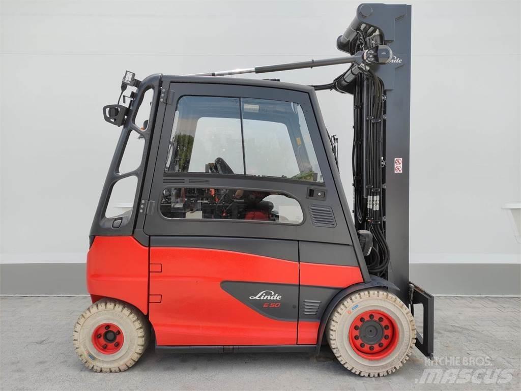 Linde E50HL-388 Elmotviktstruckar