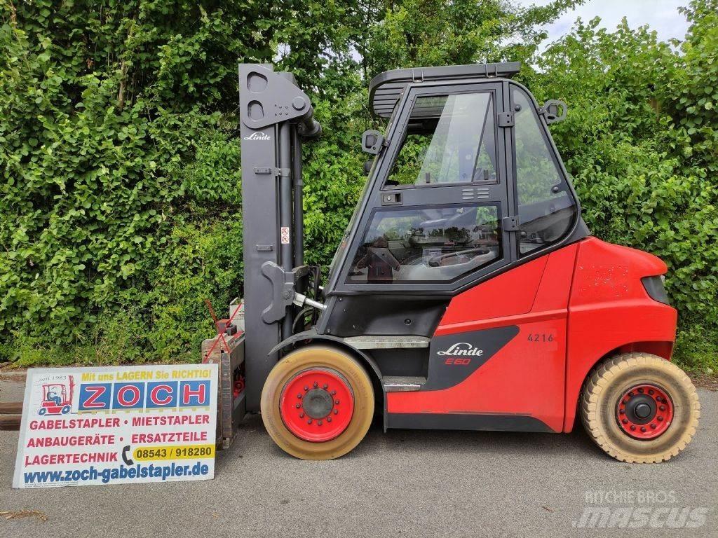 Linde E60-01-127 Elmotviktstruckar