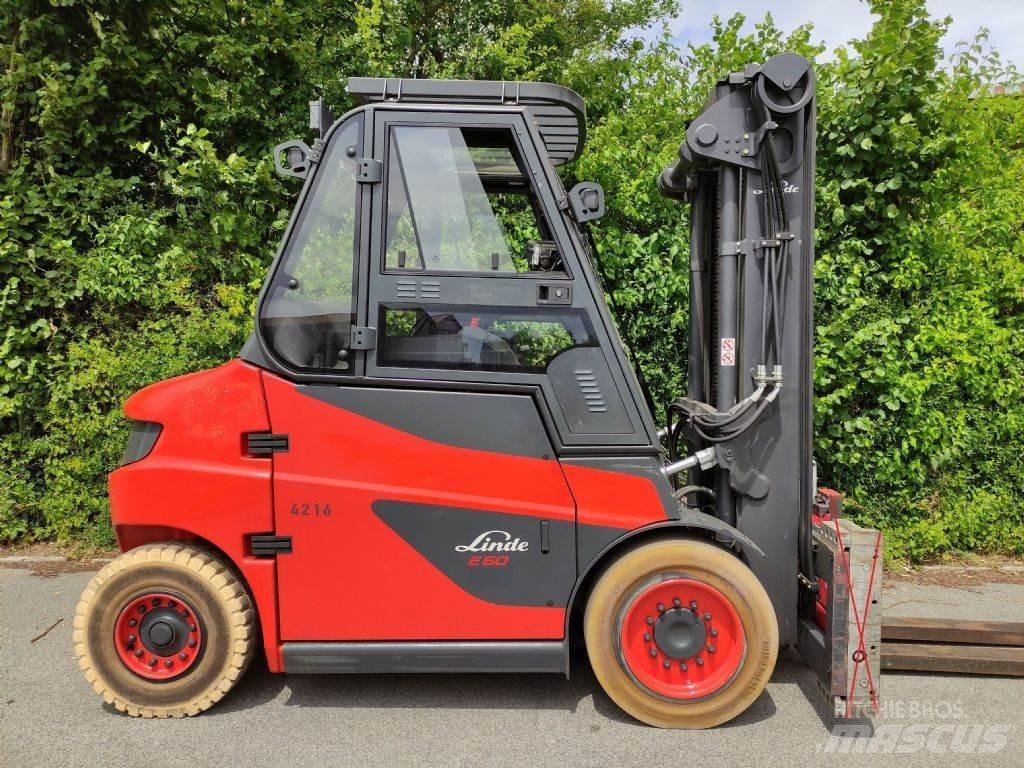 Linde E60-01-127 Elmotviktstruckar
