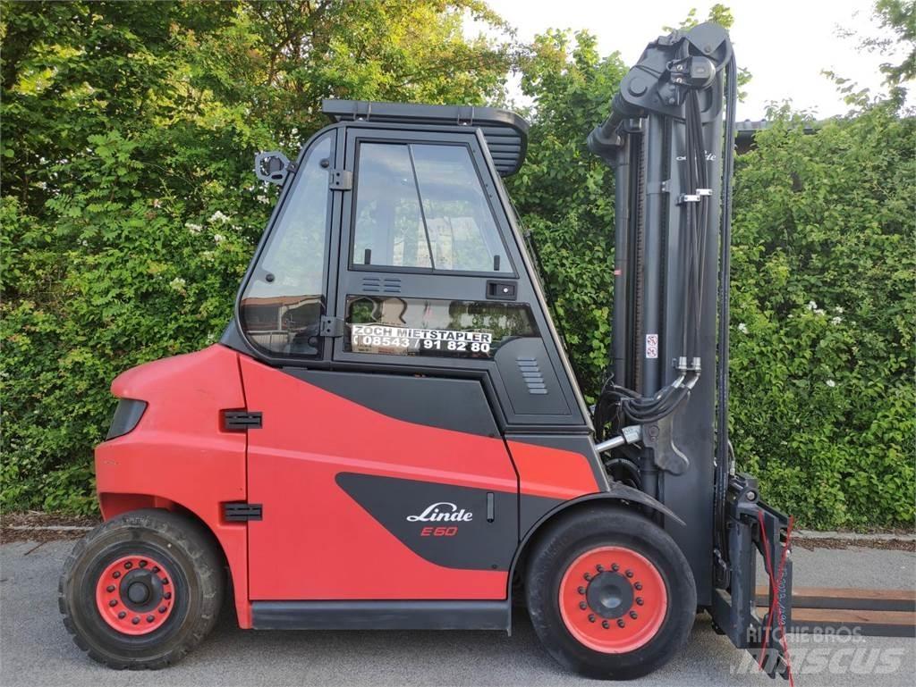 Linde E60-01-1279 Elmotviktstruckar