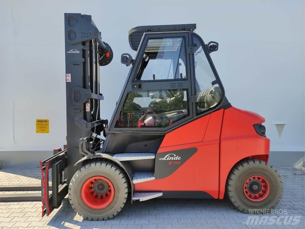 Linde E70-01-127 Elmotviktstruckar