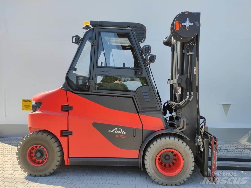 Linde E70-01-127 Elmotviktstruckar