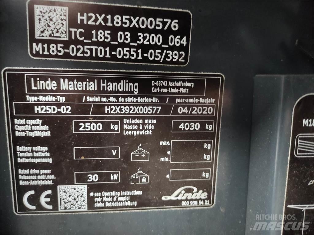 Linde H25D-02-392 EVO Dieselmotviktstruckar