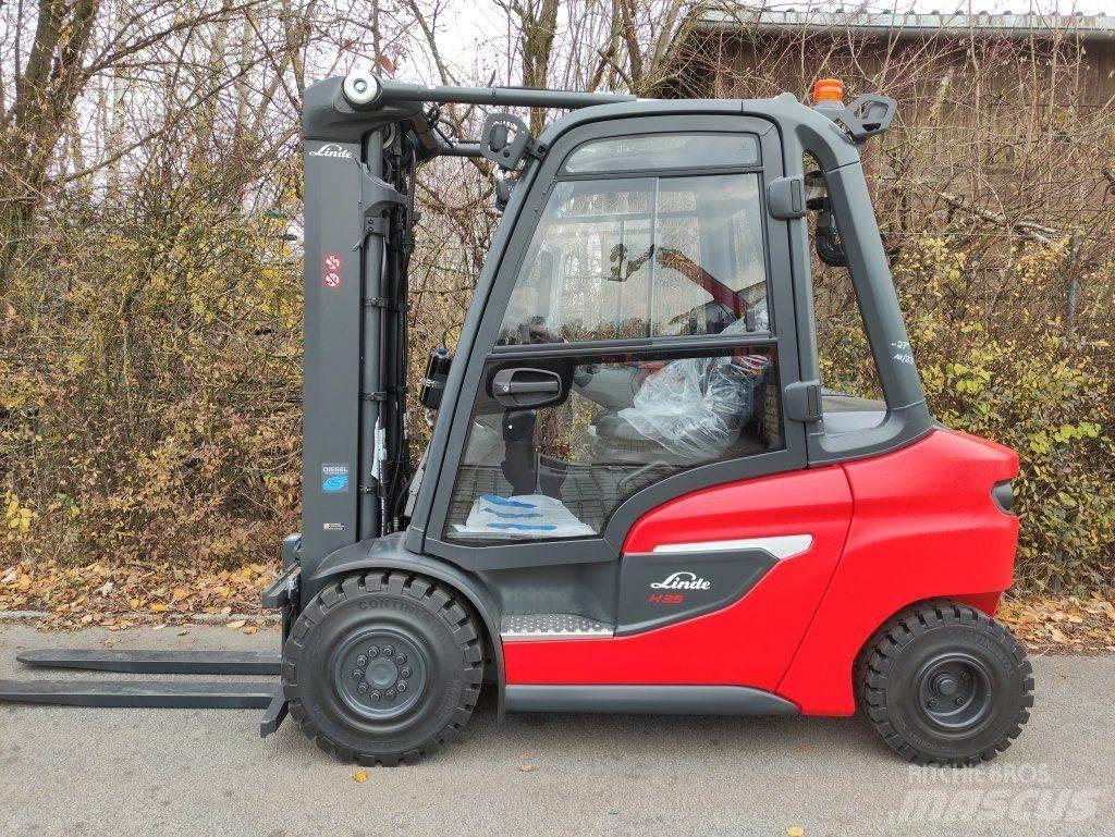 Linde H35D-01-120 Dieselmotviktstruckar