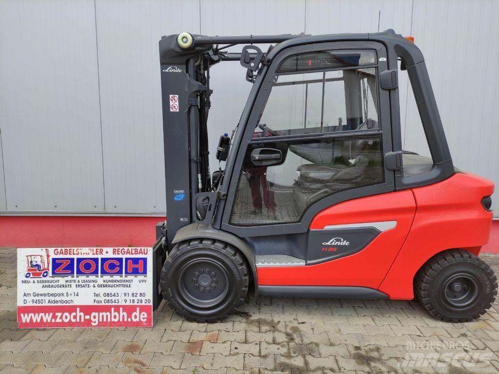 Linde H35D-01-1202 Dieselmotviktstruckar