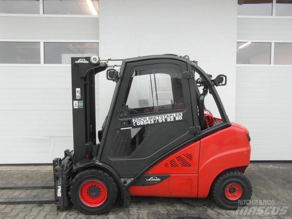Linde H35T/393-02-EVO Gasolmotviktstruckar