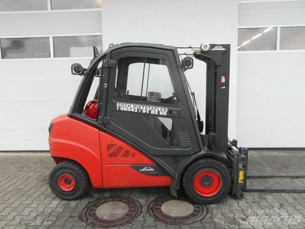 Linde H35T/393-02-EVO Gasolmotviktstruckar