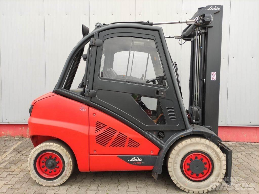 Linde H50D-02-394 Dieselmotviktstruckar