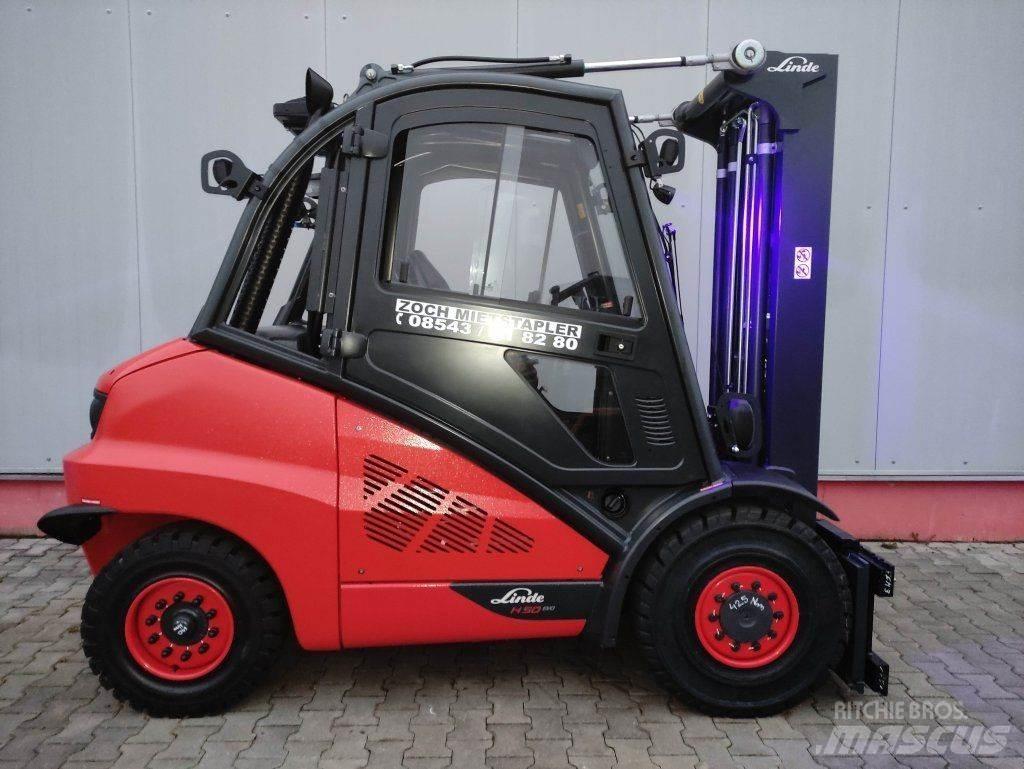 Linde H50D-02/600-394 EVO Dieselmotviktstruckar