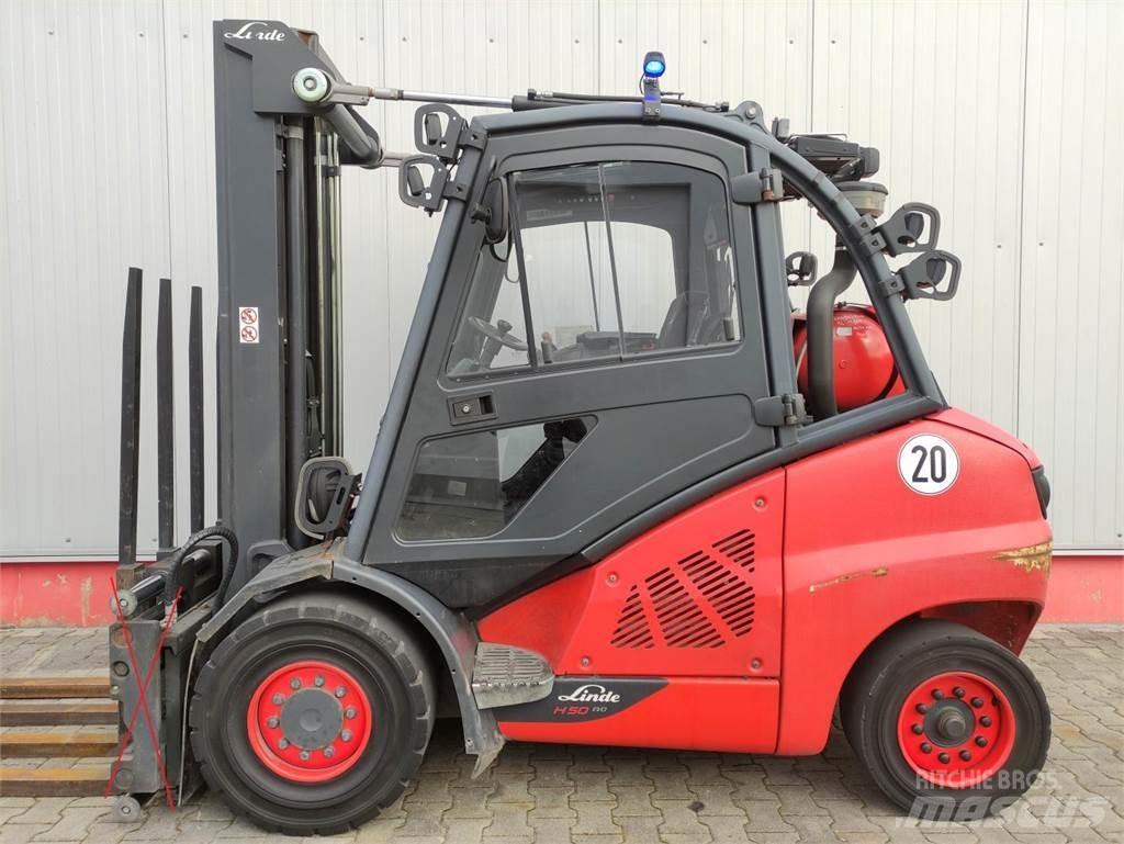 Linde H50T-02-394 EVO Gasolmotviktstruckar
