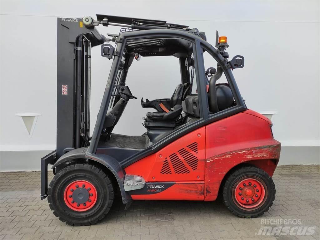 Linde H50T-02-600-394 EVO Gasolmotviktstruckar